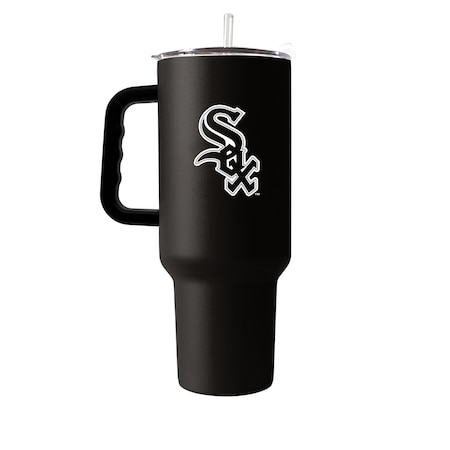 Logo Brands Chicago White Sox 40oz Flipside Powder Coat Tumbler 507-S40PT-34